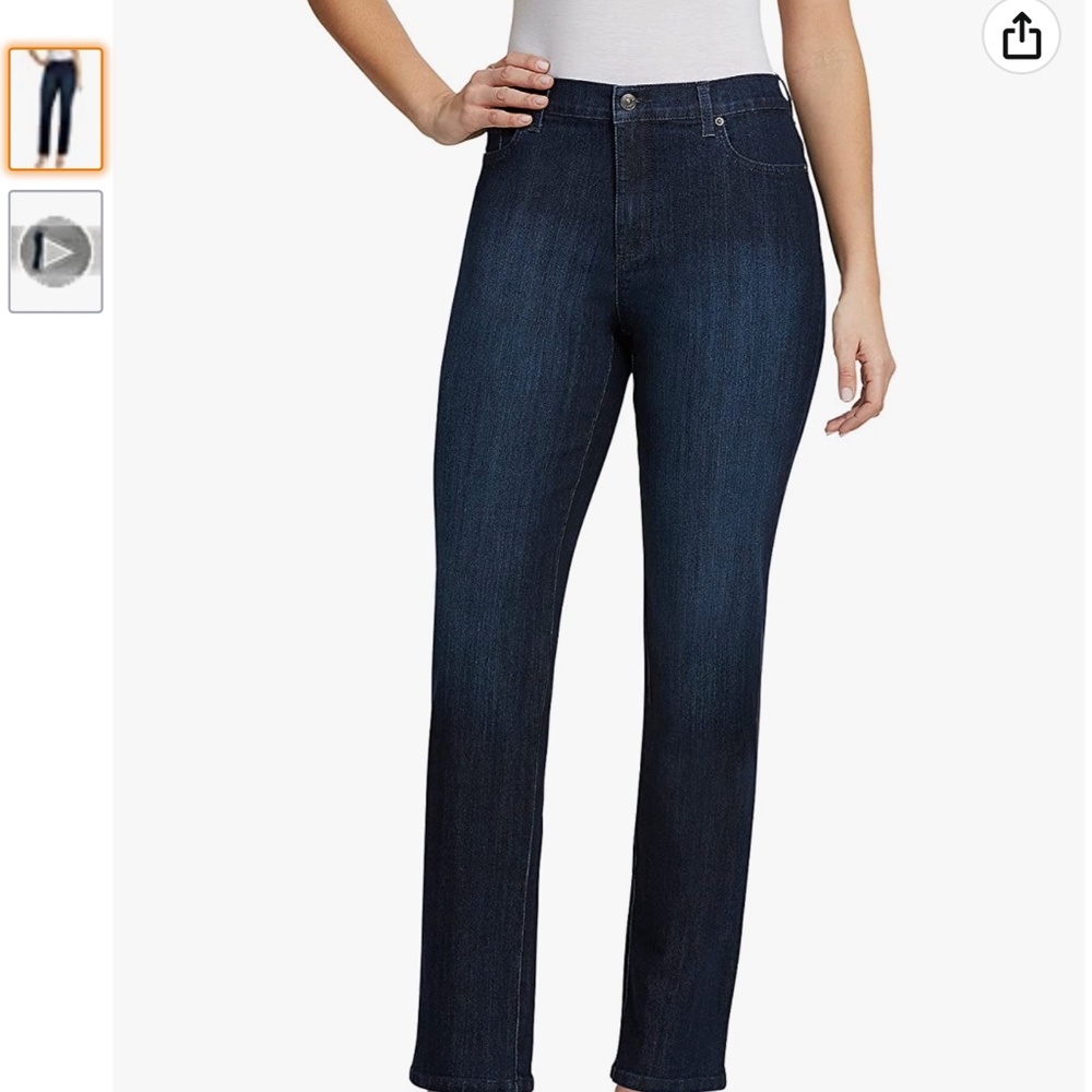 Lot of Six Pairs!!! Gloria Vanderbilt Amanda Jeans, size 10